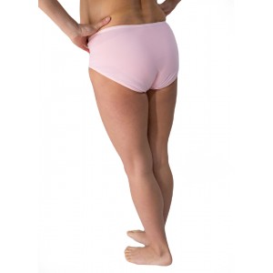 Трусы под живот с кружевом для беременных Розовые